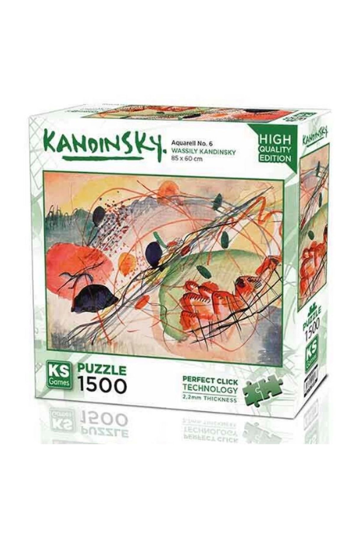 Basic Fun Çocuk Gelişim Ks Games Aquarell No 6 Puzzle 1500 Parça 22031