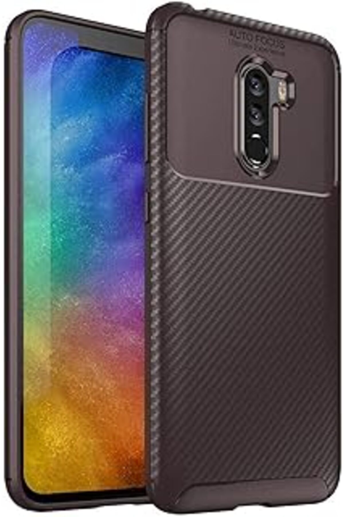 Ceet Markets Pocophone F1 Için Kılıf Legion Series Kahverengi [Pocophone F1 Ile Uyumlu Kılıf -