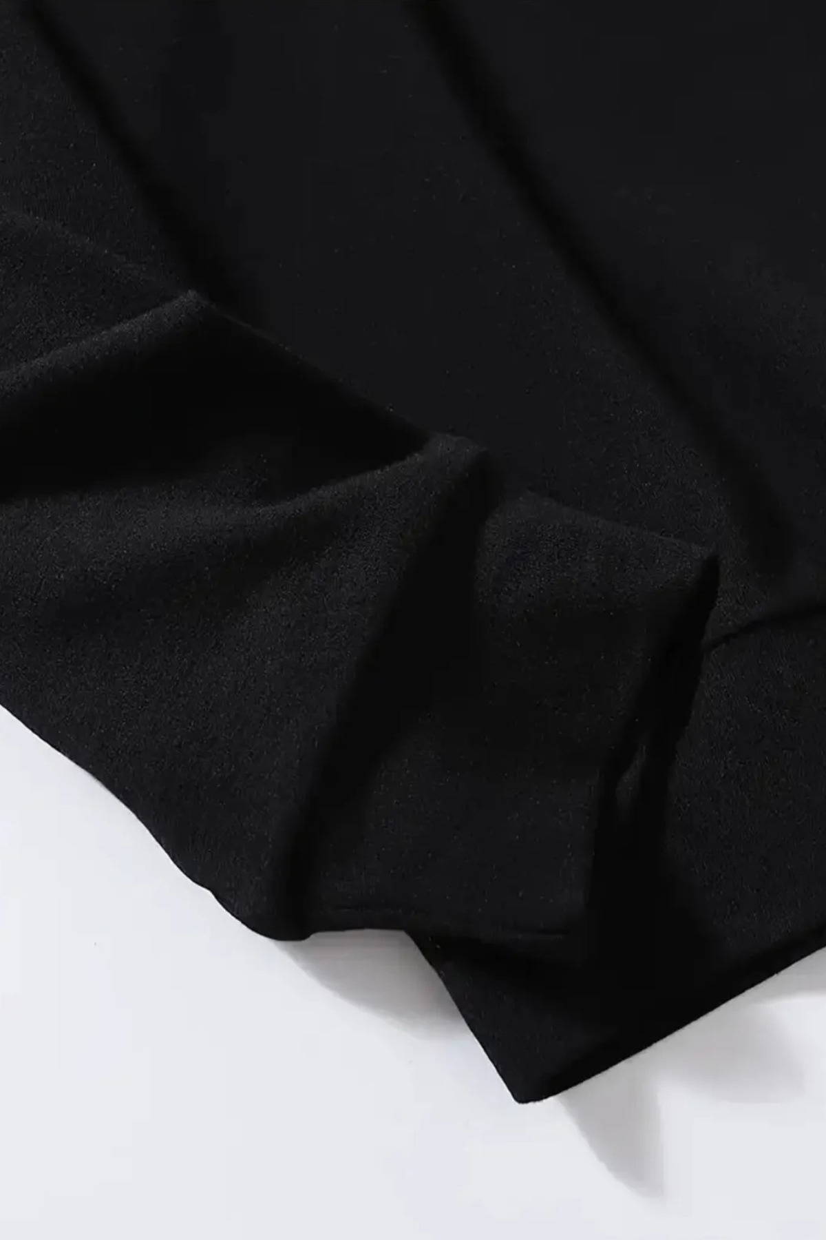 Wish BF  Şık Kalp ve Yaprak Baskılı Kadın Sweatshirt Bisiklet Yaka Uzun Kollu - Görsel 3