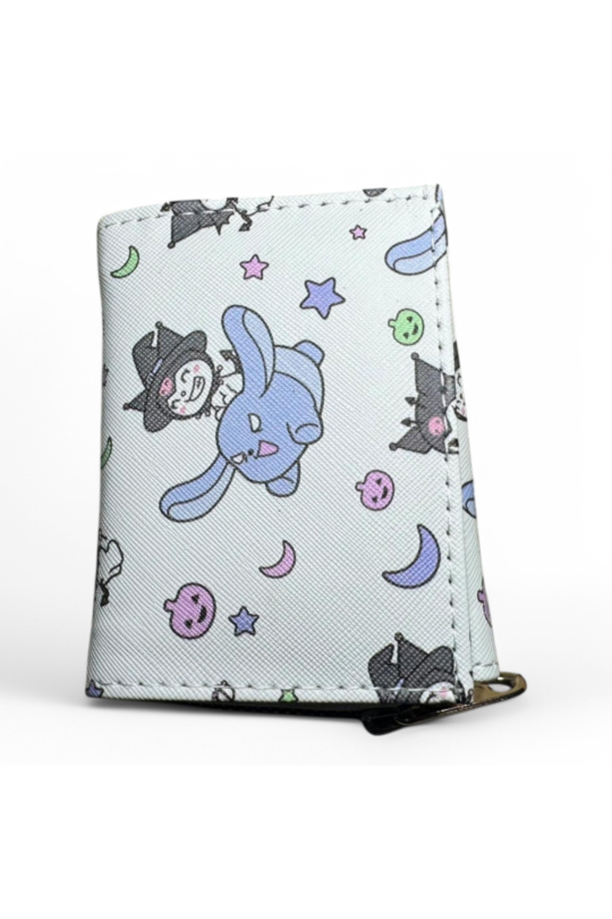 gullfoss-Cute Characters Cream Multi-Compartment Wallet 2