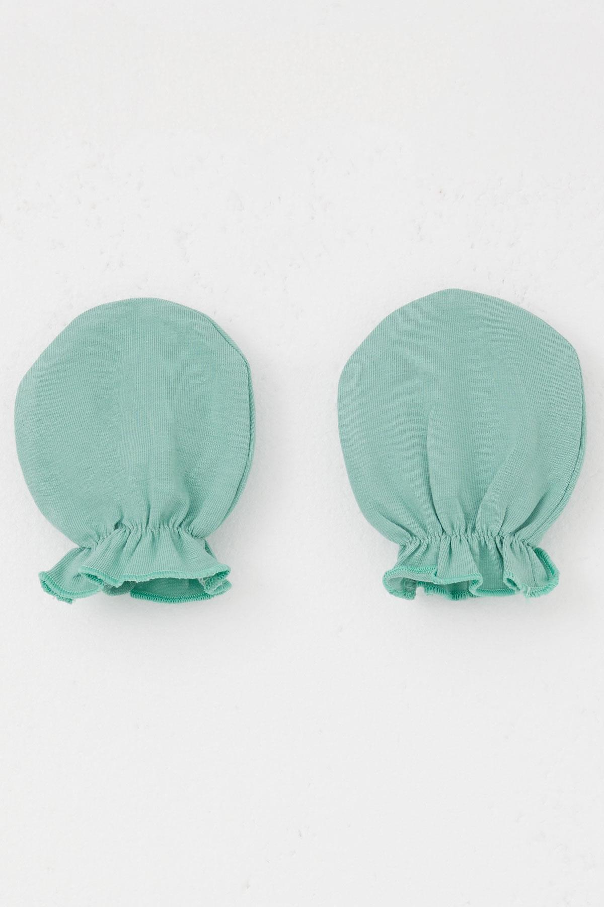 Breeze Yenidoğan Bebek Eldiven Basic Standart, Mint Yeşili fotoğrafı 2 (önizleme)