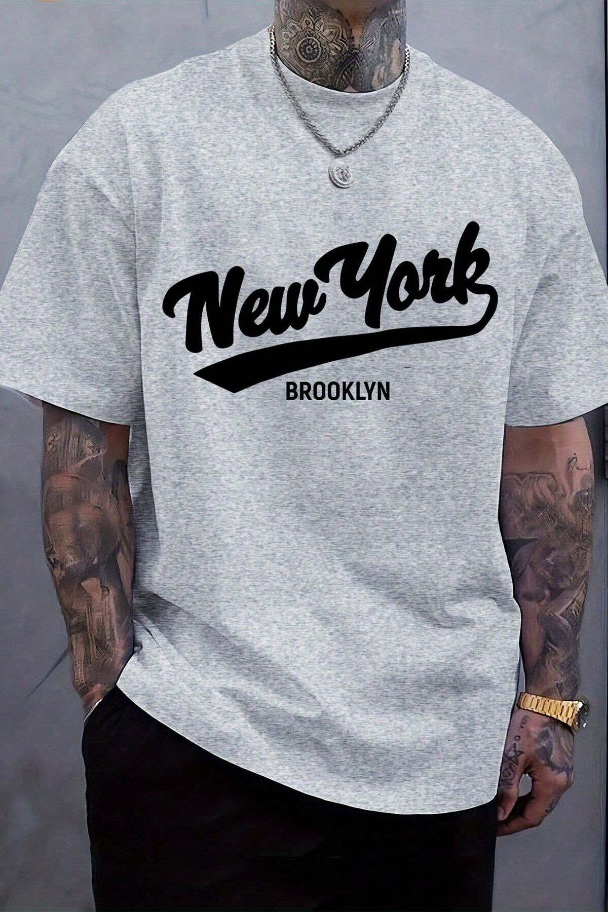 cc collection New York Brooklyn Unisex Oversize T-Shirt