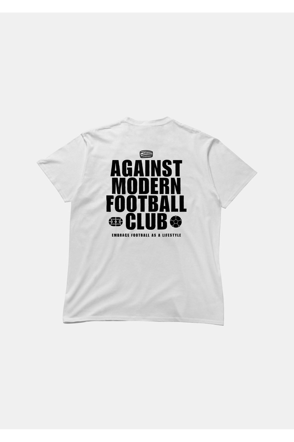 shop Modern Football Erkek Basic Bisiklet Yaka Baskılı Regular Kalıp Pamuklu T-Shirt