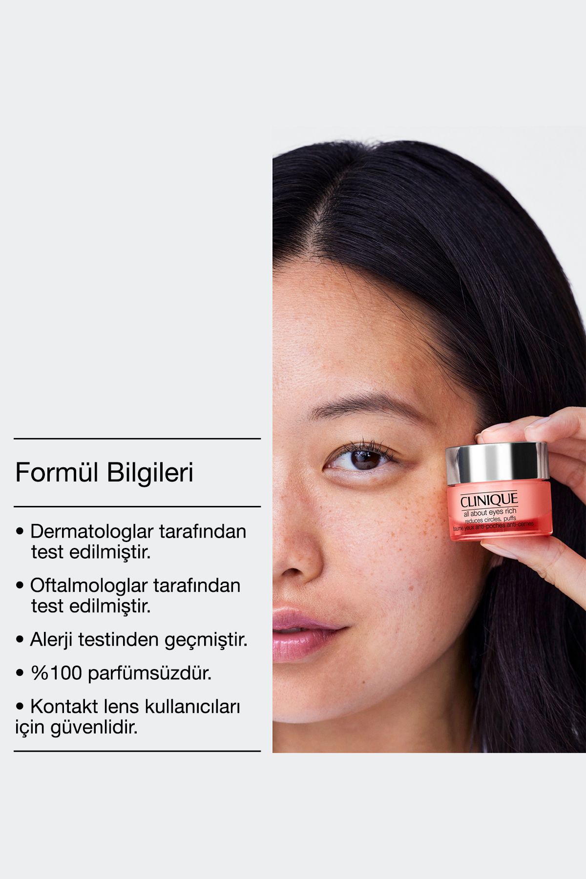Clinique-All about Eyes Rich ™   - 30ml Intensive Eye Cream, Containing Acid and Caffeine |   Swelling and Dark Circle 6
