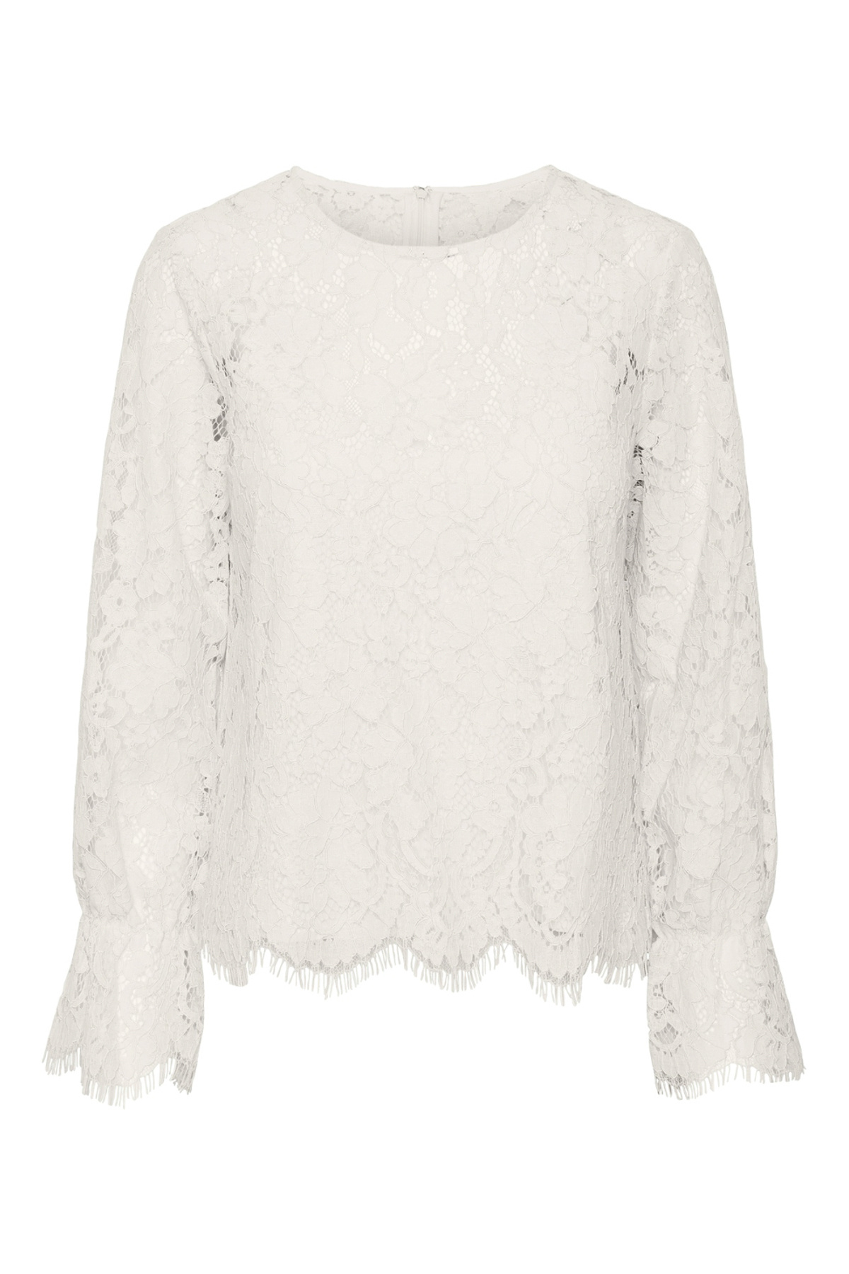 YAS.-YASPERLA LS Lace Top - S. NOOS 6