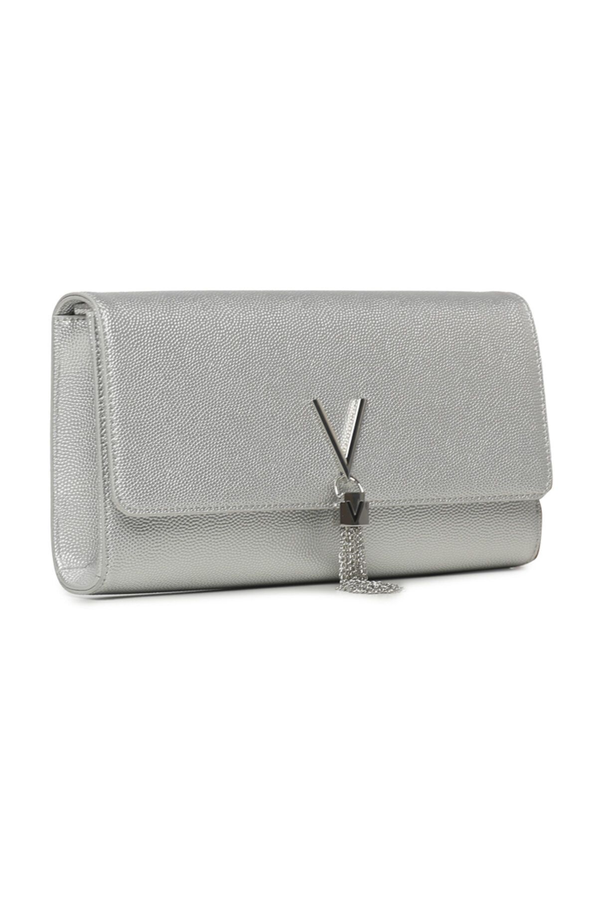 Valentino-DIVINA POCHETTE ARGENTO VBS1R401G 1
