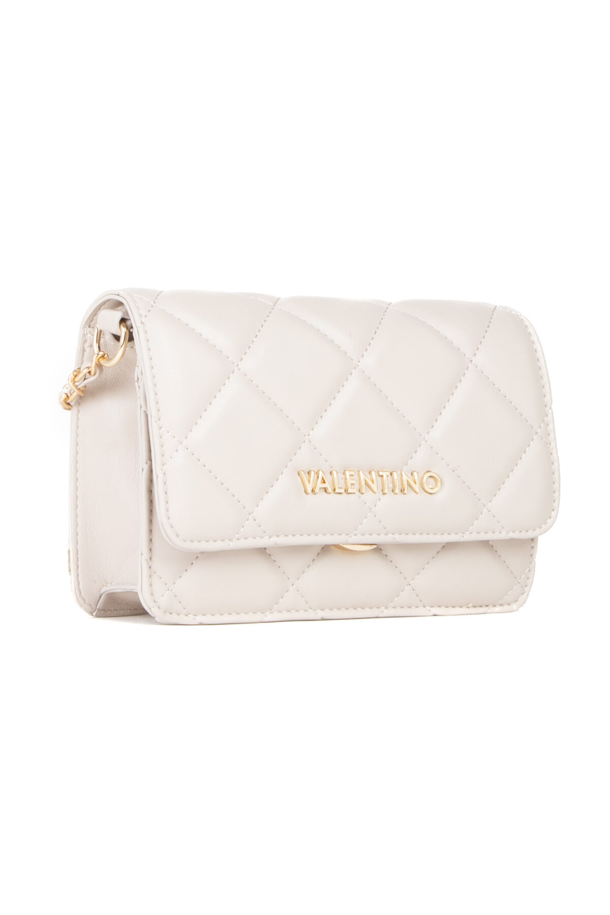 Valentino TORBA OCARINA Z KLAPĄ ECRU VBS3KK52R