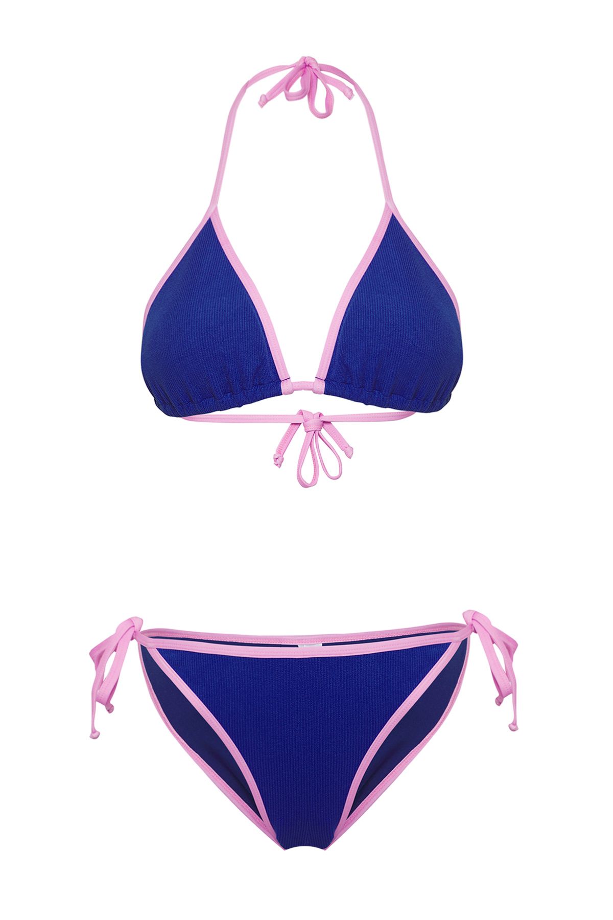 Trendyol Collection-Triangle Color Block Regular Bikini Set Tbess25Bt00101 5