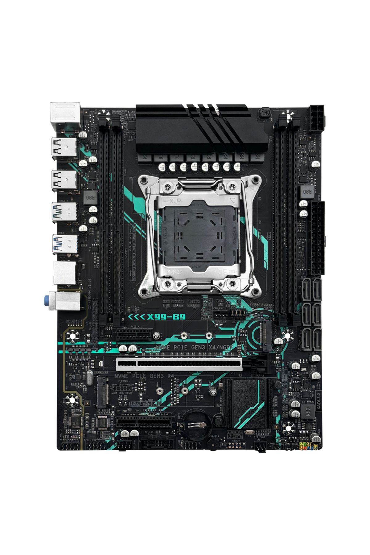 Choice-مجموعة اللوحة الأم X99 B9 مع معالج وحدة المعالجة المركزية الاختياري Lga2011-3 Xeon E5 2650 V4 5