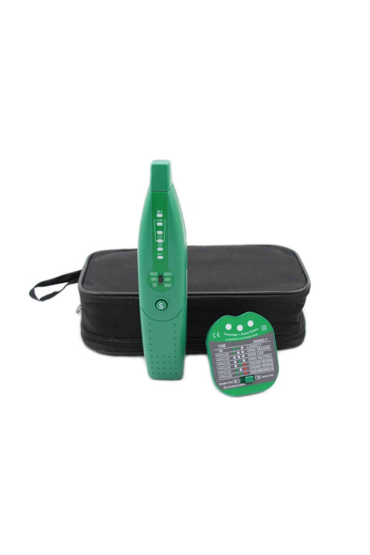 QHJIA-Uk Plug Ms5902 Automatic Multifunctional Circuit Breaker Finder Fuse Socket Tester With Analogue Rec 1