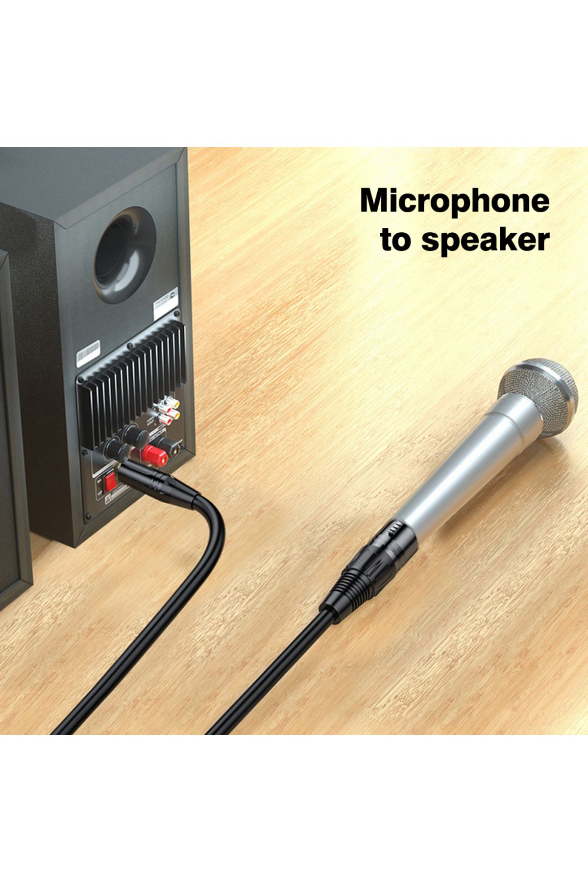 Choice-كابل صوت 3 متر XLR إلى 6.5 مم سلك صوت تناظري متوازن للميكروفون XLR ذكر إلى مقبس 6.5 للكمبيوتر 5