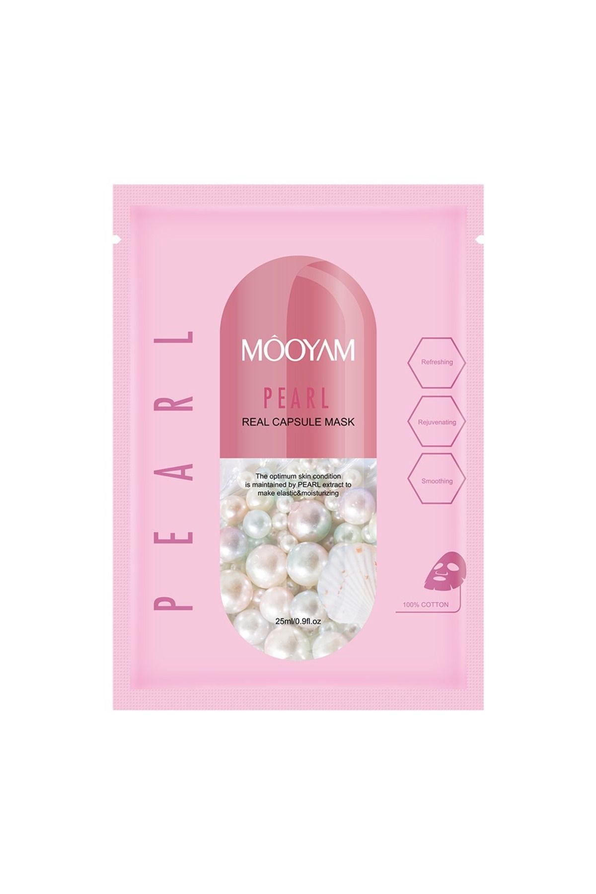 MOOYAMM AYDINLATICI İNCİ PEARL YÜZ MASKESİ (25 ml)