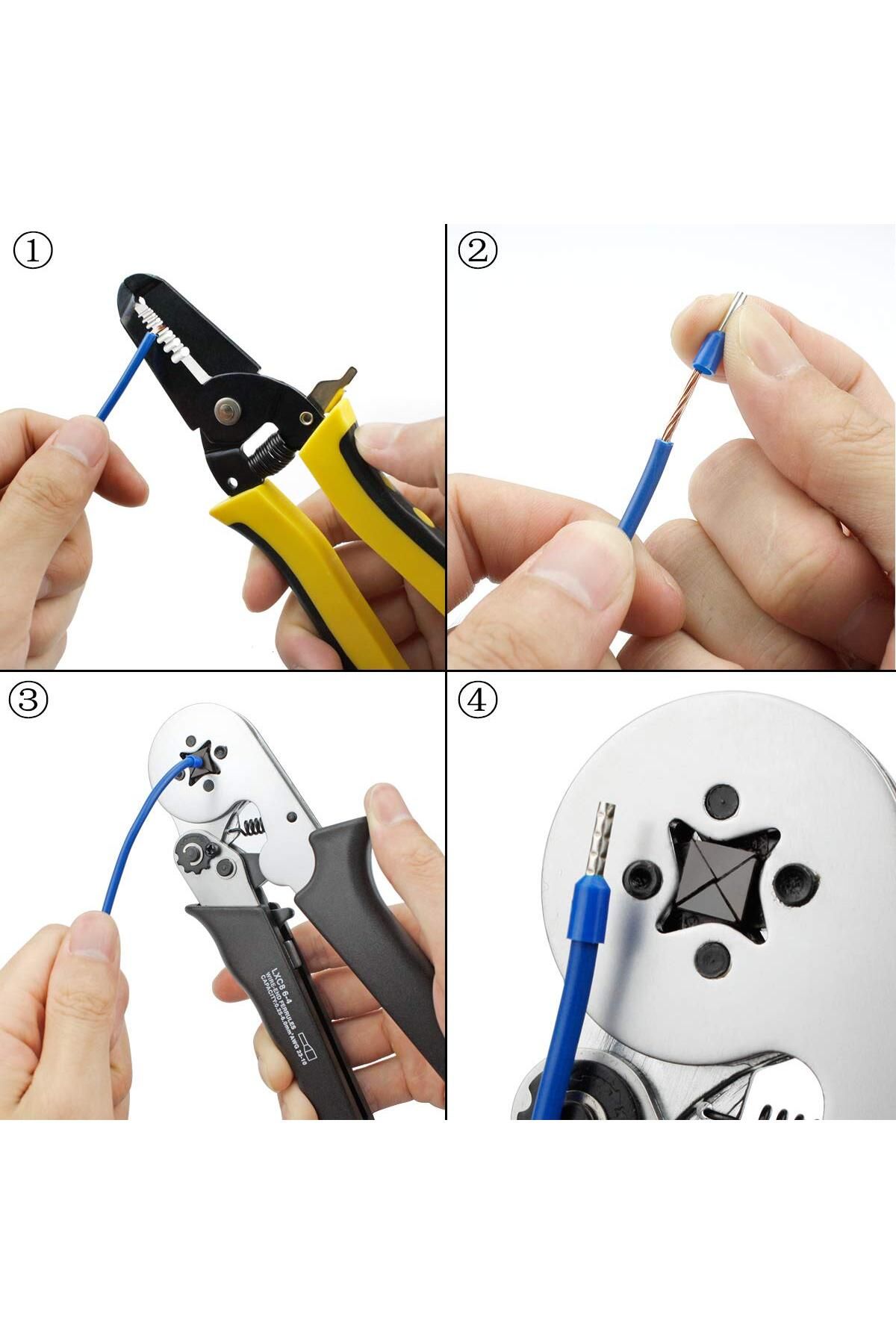 Choice-500Pcs Wire Ferrules Kit, Wire Terminal Ferrules Crimp Connector, Insulated Cord Pin End Terminal... 5