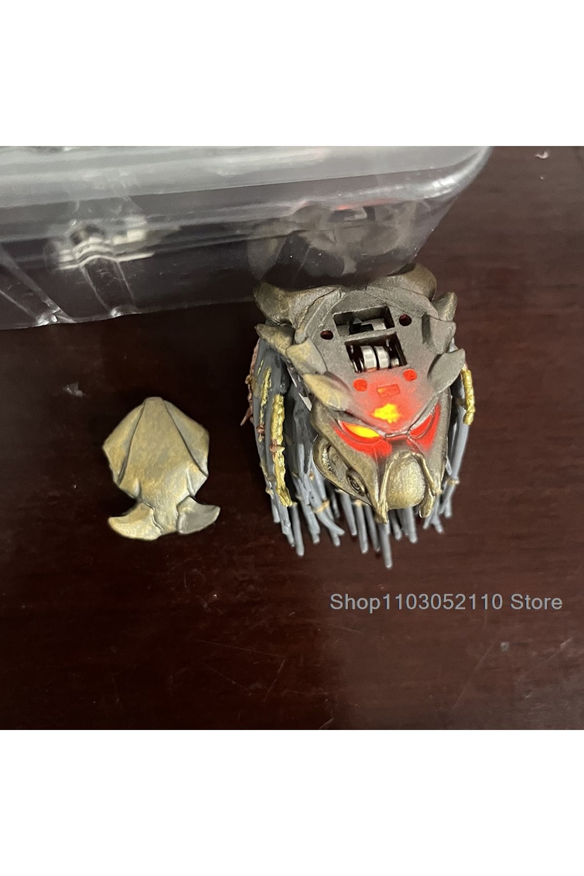 Choice-With Box Neca Elder Predator Figure With Led Predator Vs Alien Edition Predator Alien Hunter Action 5