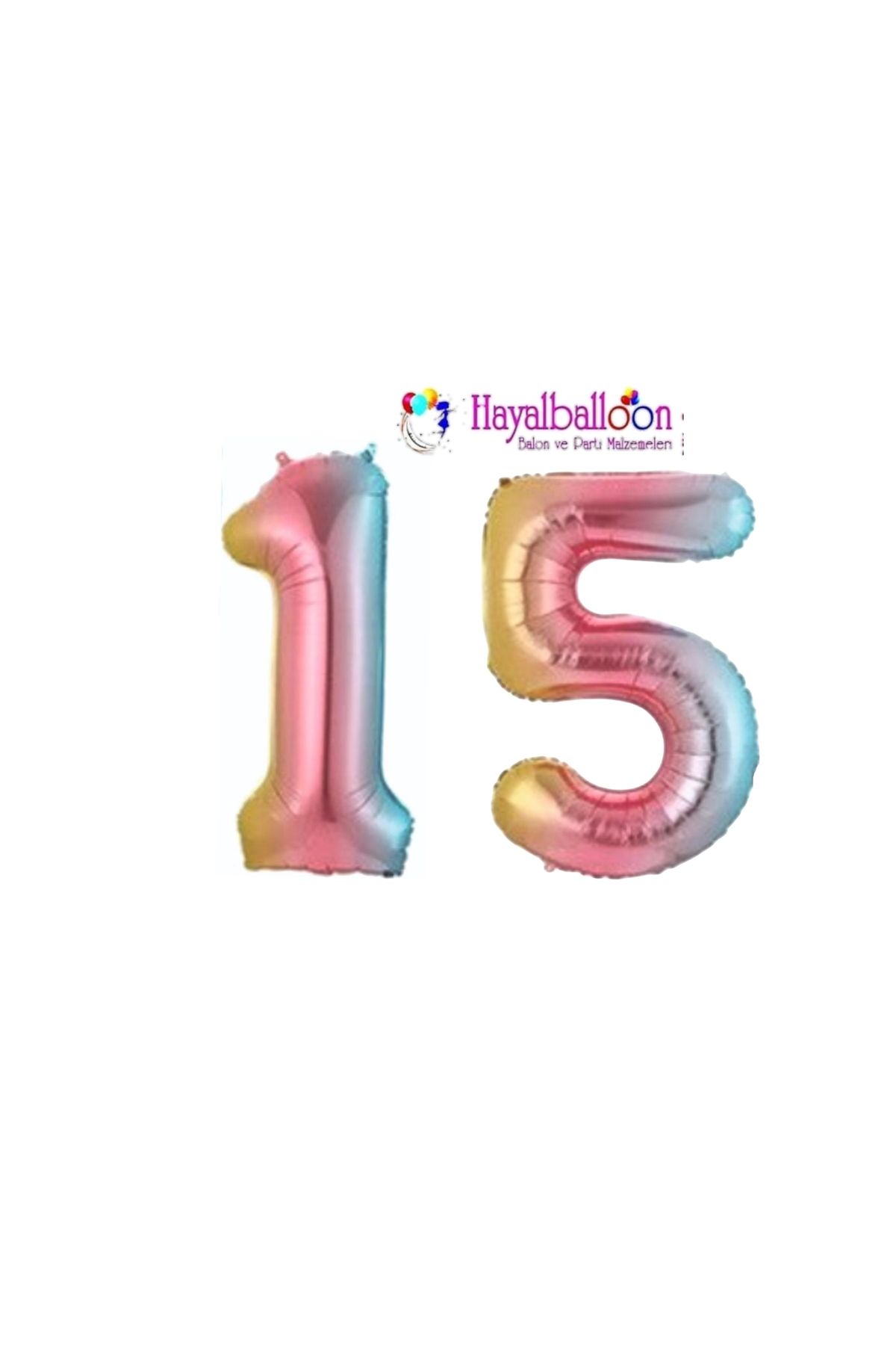 Hayal Balon 15 yaş folyo balon