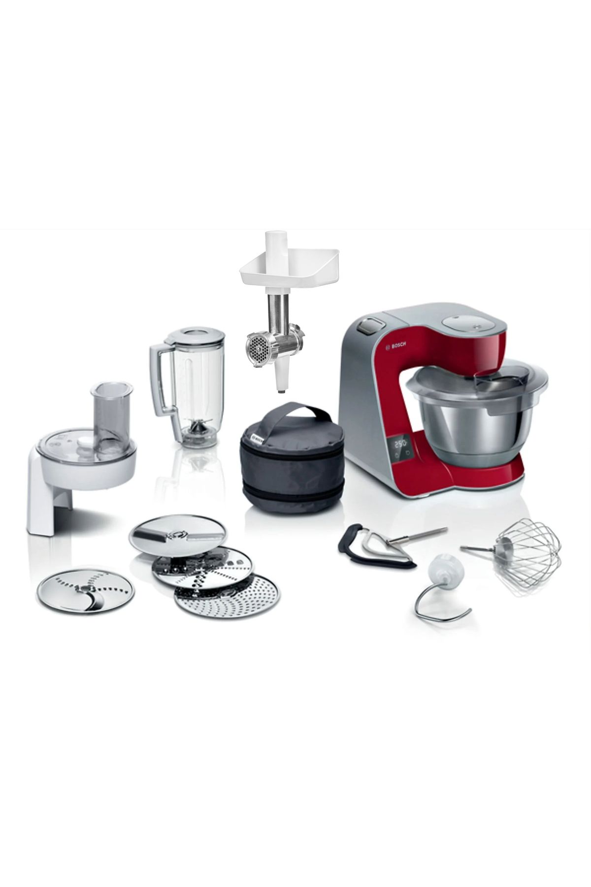 Bosch Mum5 Premium Çok Fonksiyonlu Hepsi Bir Arada Mutfak Makinesi Smoothe Blender Ve Kıyma Aparatlı