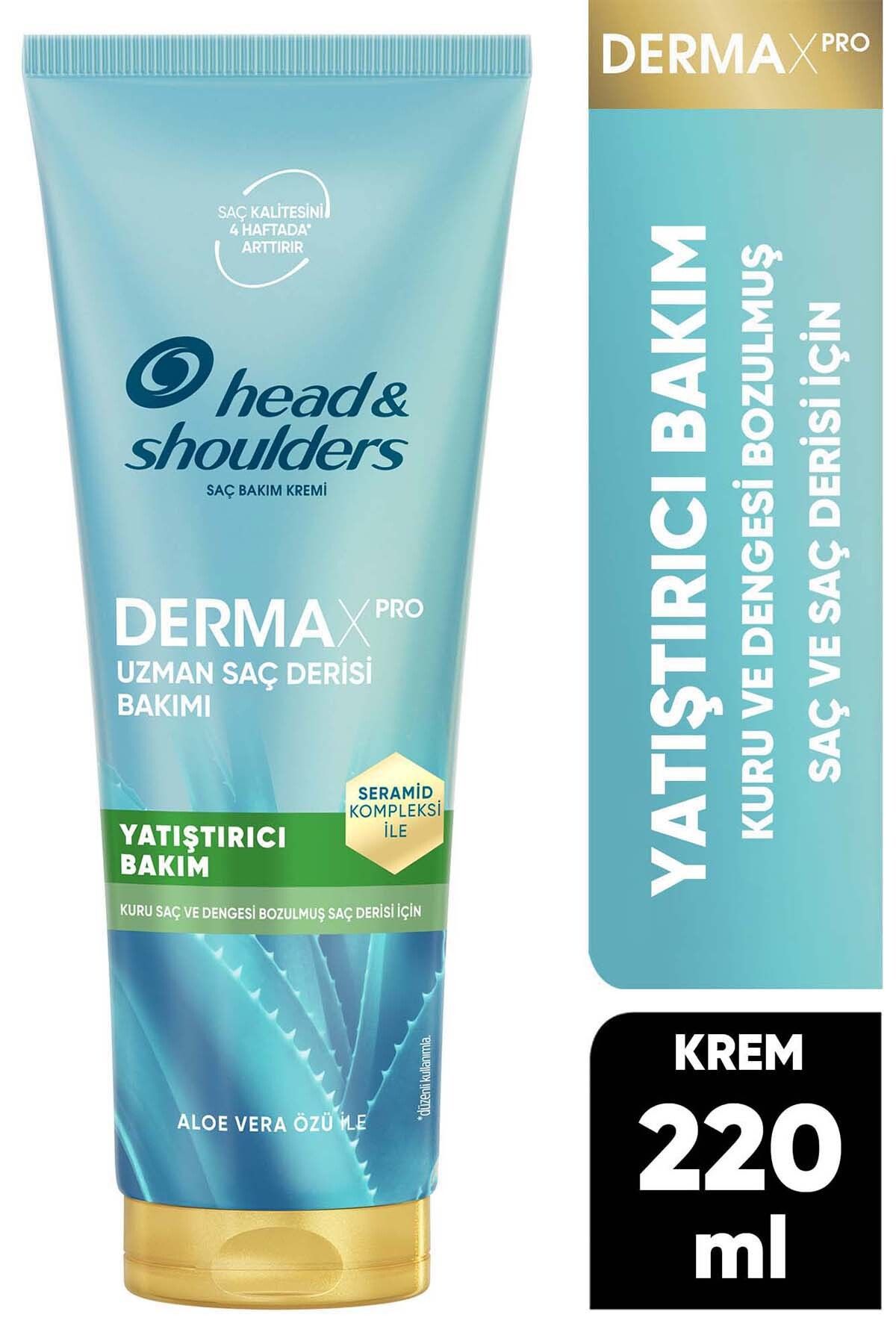 Head&Shoulders DermaXPRO Yatıştırıcı Saç ve Saç Derisi Bakım Kremi Aloe Vera Özü ve Seramid ile 220ml