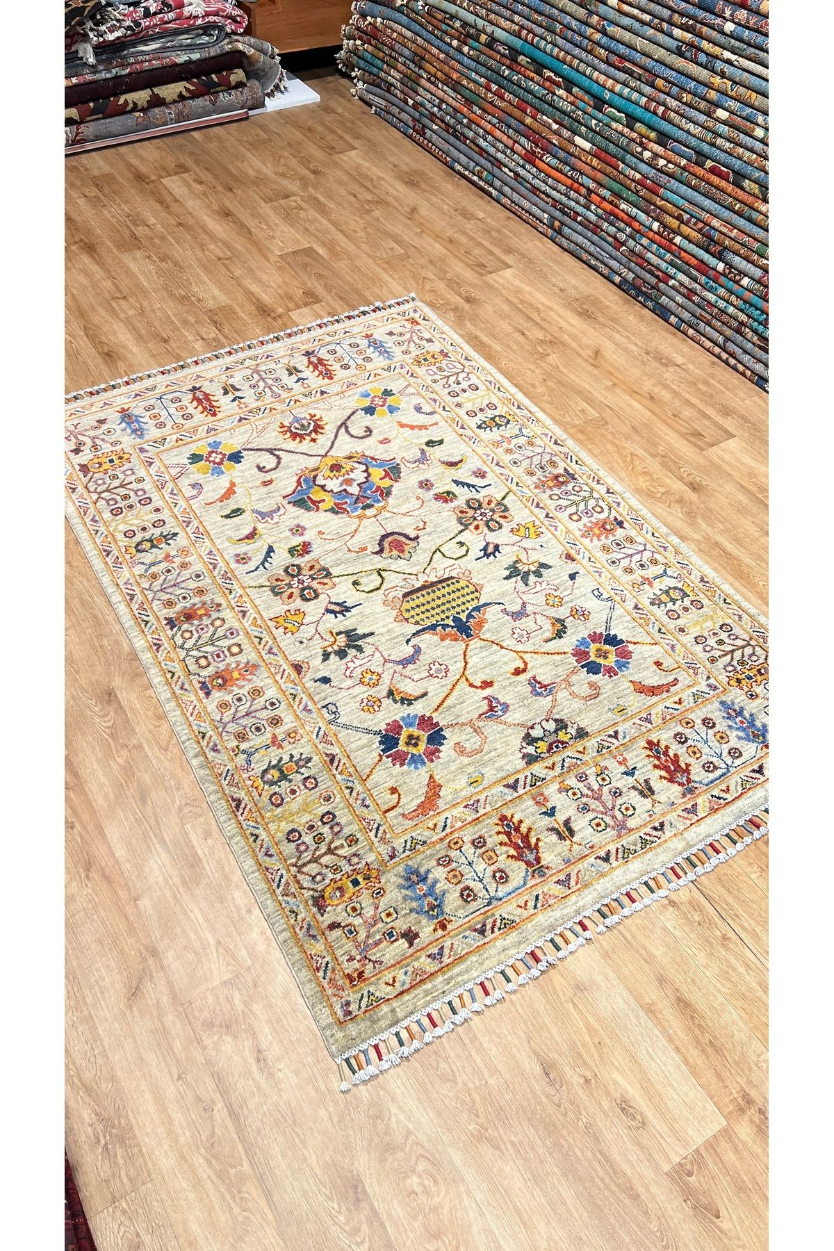 Turkmen Rug El dokuma Afgan halısı