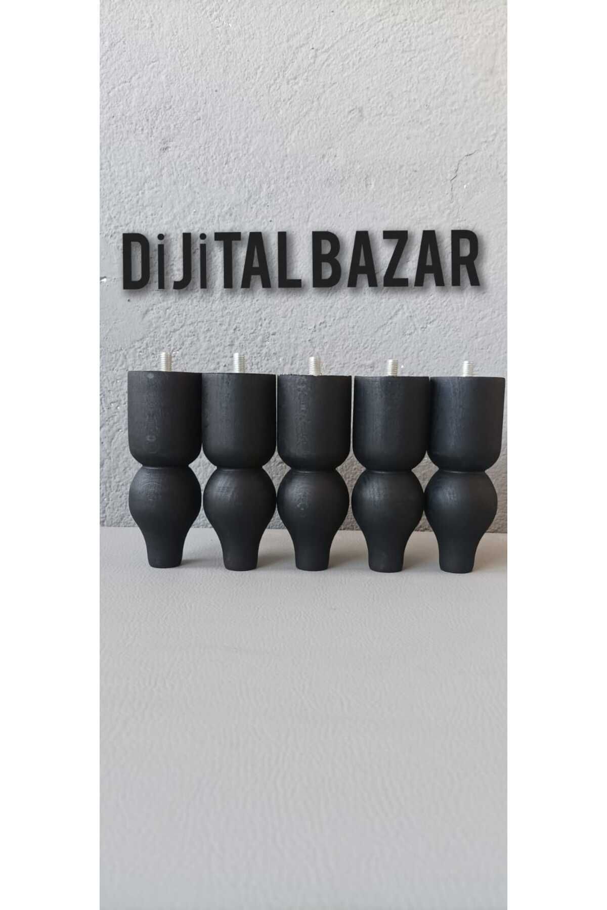 Dijital Bazar DİJİTAL BAZAR 12 CM  5 Lİ LASMAN SİYAH