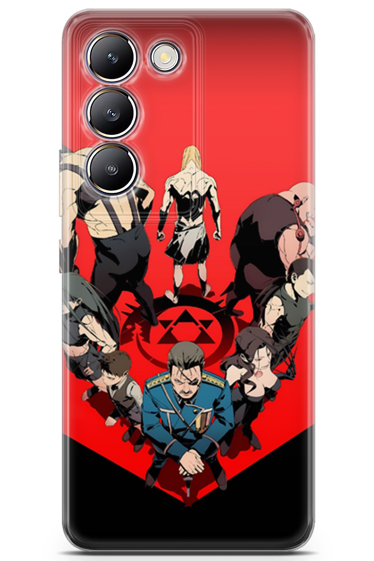 Kordilya Vivo V30 Lite uyumlu Manga 11 HD Ultra Fullmetal Alchemist