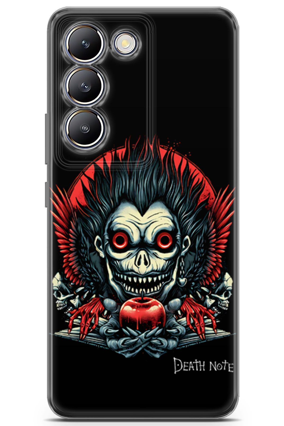 Uvilda Vivo V30 Lite uyumlu Anime 23 Arka Kapak Death Note Ryuk I