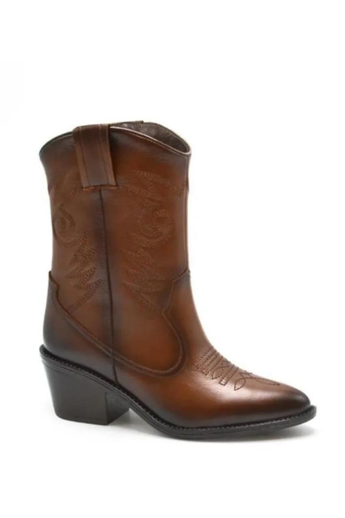 Venüs-2454104 K Genuine Leather Women's Vegas Long Boots 6