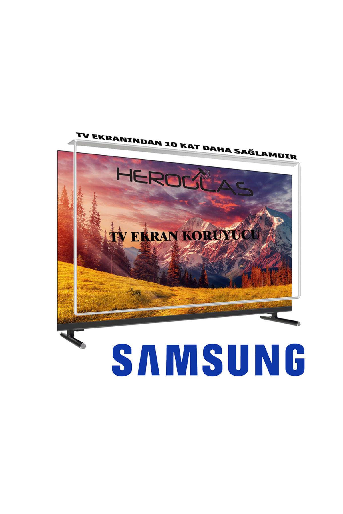 HEROGLAS SAMSUNG     55KU7350 55İNÇ TV EKRAN KORUYUCU