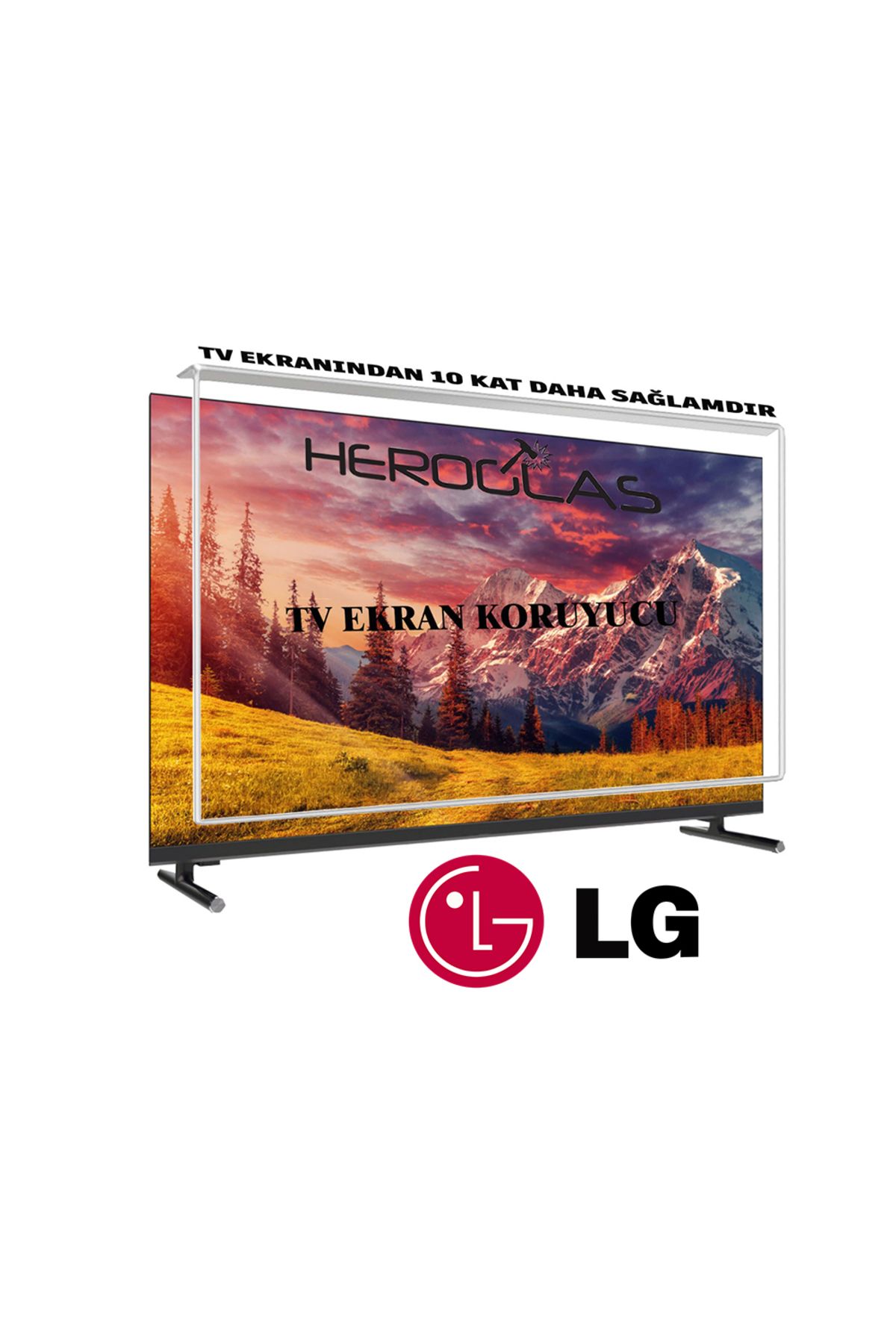 HEROGLAS LG 55UH635V  55İNÇ TV EKRAN KORUYUCU