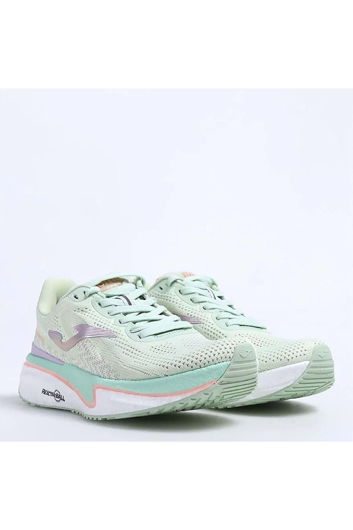 کفش دو و تمرین آبی زنانه فیروزه ای در حال رانینگ طوفان LADY 2427 Joma