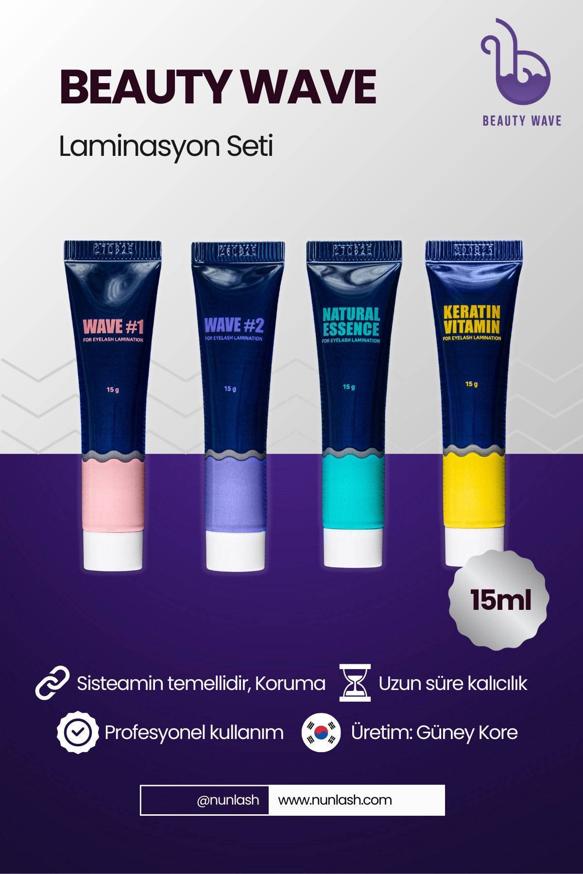 BEAUTY WAVE Laminasyon Seti