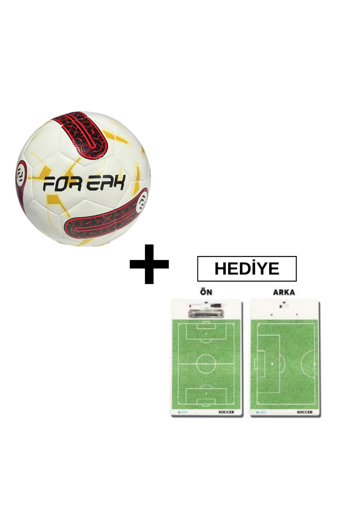 FOREAK HYBRID ORBIT FUTBOL TOPU 5NO + TAKTİK TAHTASI