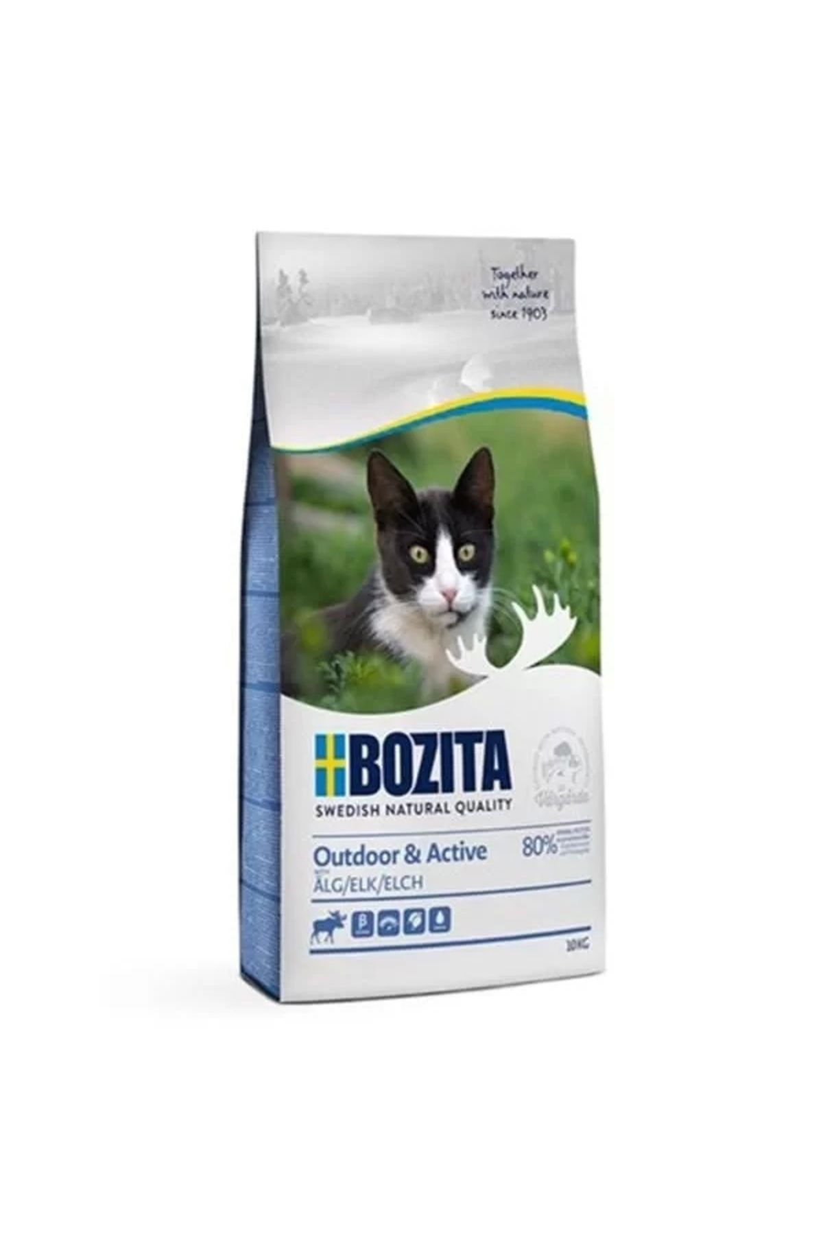 Bozita Outdoor Active Geyik Etli Yetişkin Kedi Maması 10 Kg