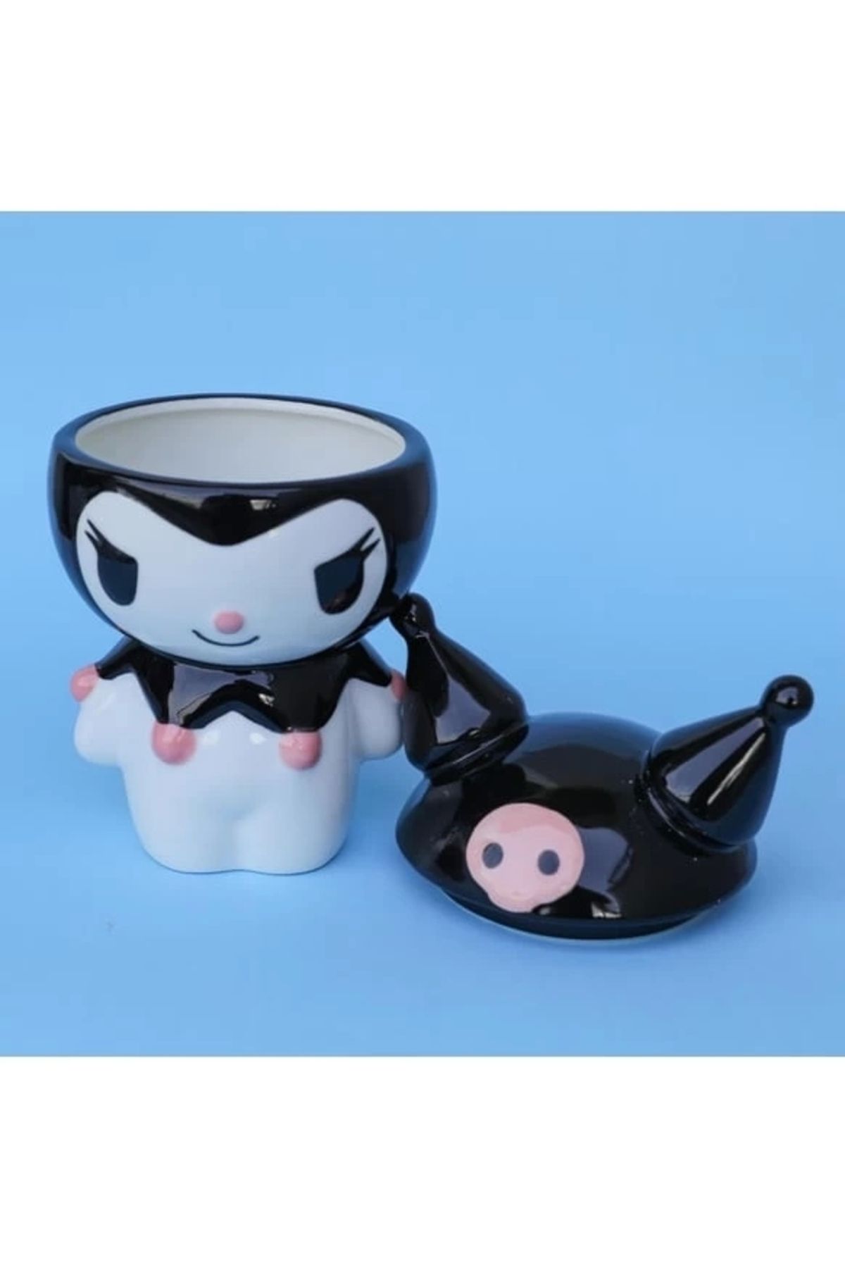 GLIMMERY Sanrio Kuromi Kapaklı Kupa