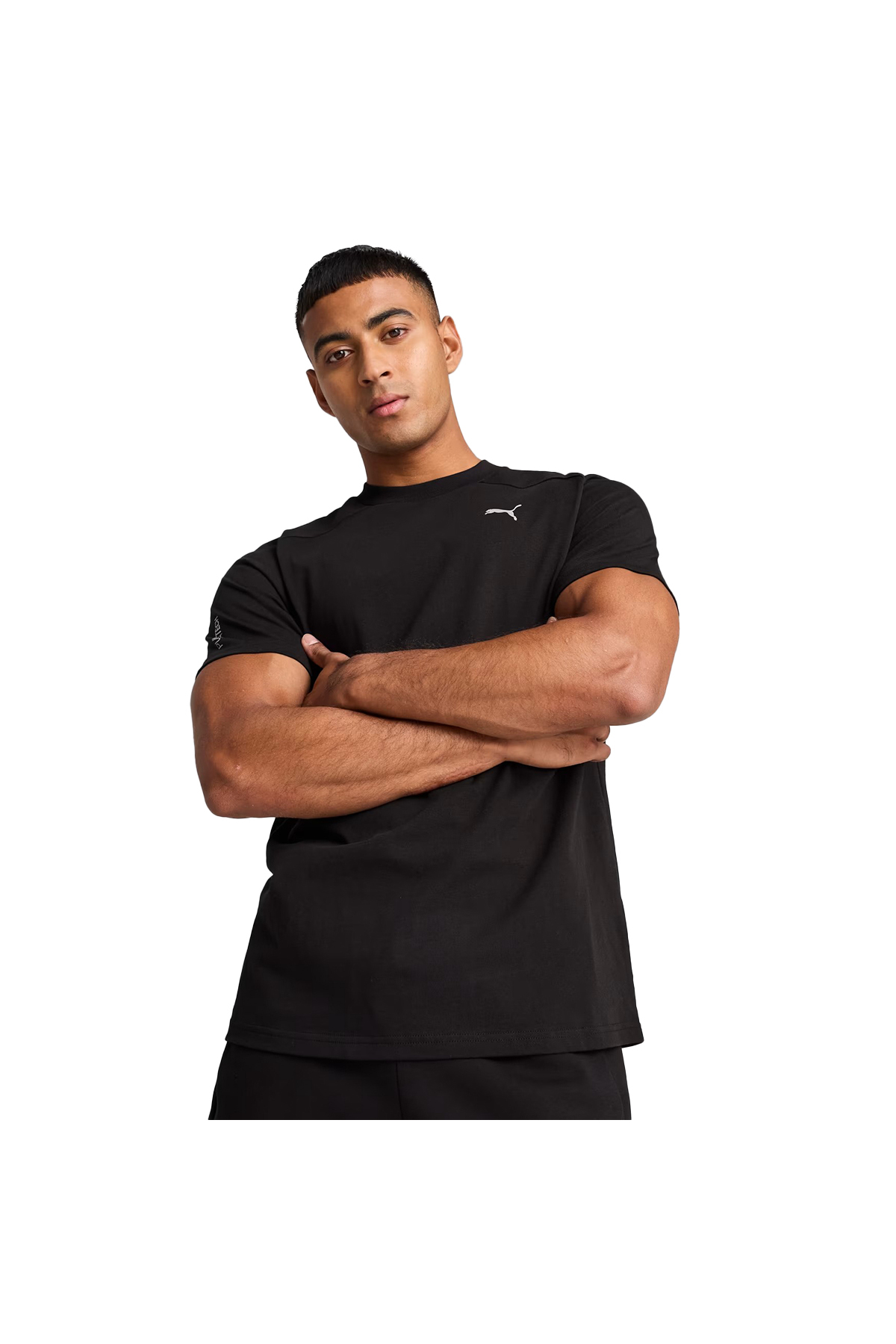 Pumatech Erkek Siyah Günlük Stil T-Shirt 68459801