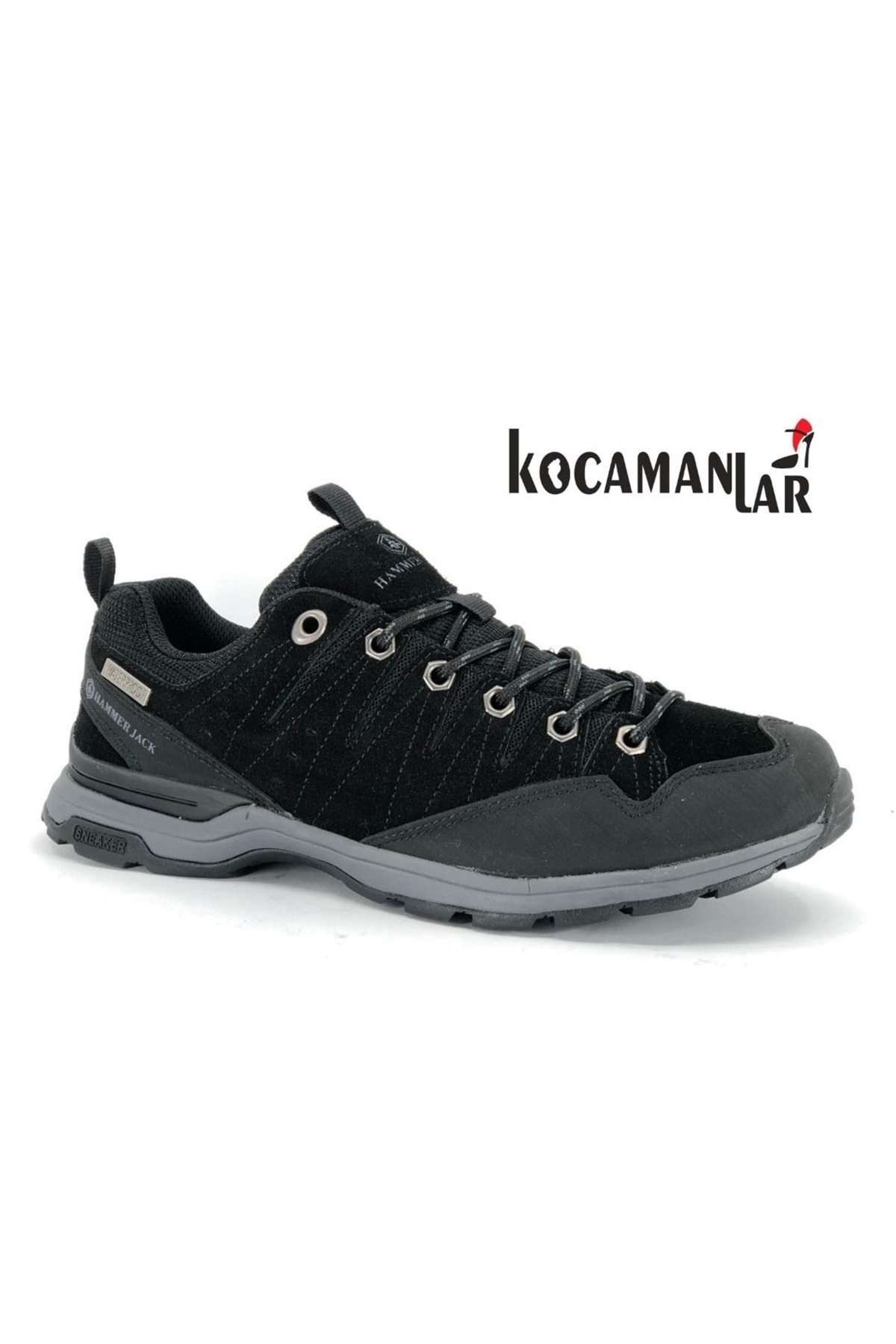 Hammer Jack 101-23134 Vukong Outdoor Deri Erkek Spor Ayakkabı SİYAH görsel 2