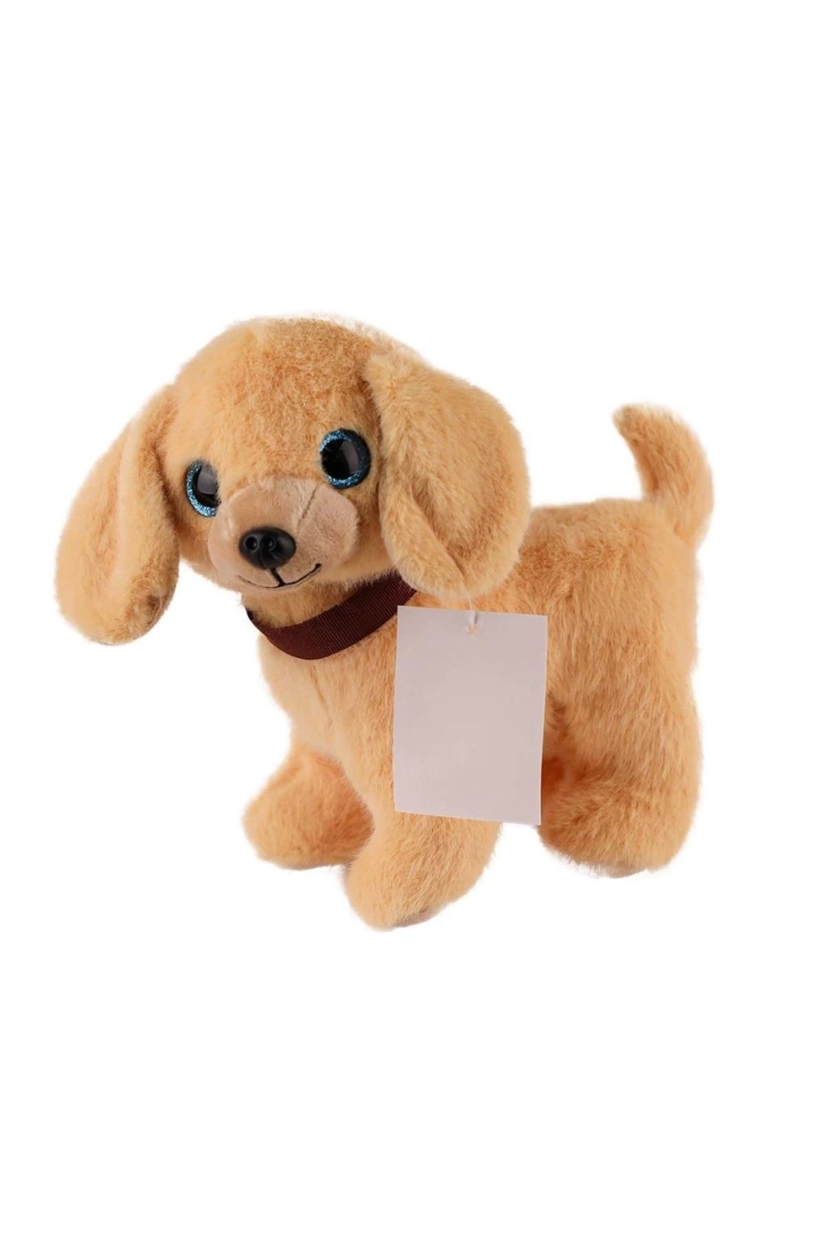 GLIMMERY Nessiworld KZL-2309033 Havlayan Peluş Köpek -Kızılkaya Oyuncak