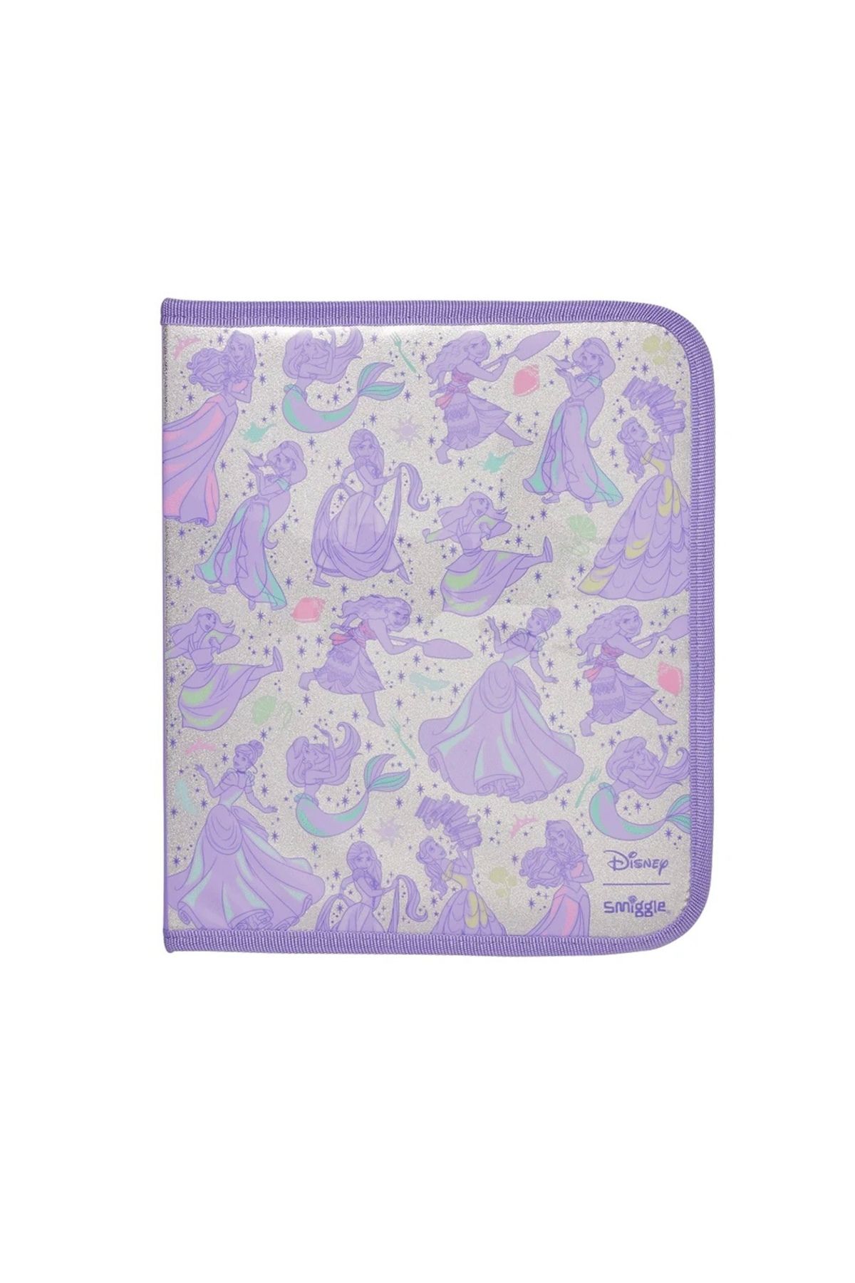 SMIGGLE DISNEY PRINCESS (PRENSES) SİMLİ 43 PARÇADAN OLUŞAN ZIP IT KALEM KUTUSU