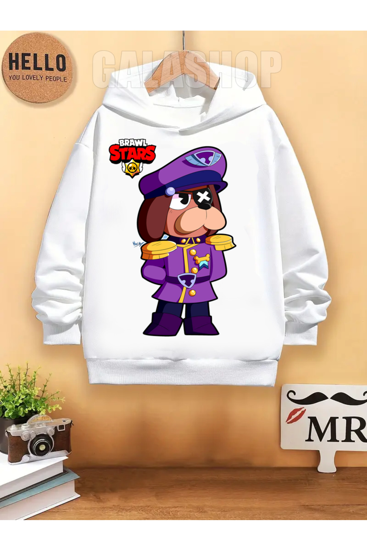 Brawl stars kids cotton hooded mod70