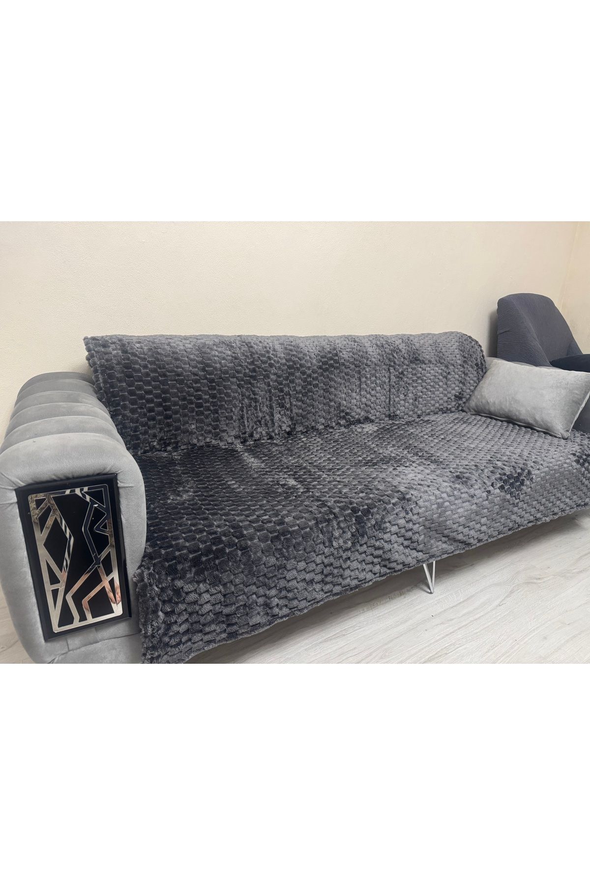 Çapa Home Welsoft kadife Koltuk Çekyat örtüsü TV Battaniyesi Yeni Moda 180x220