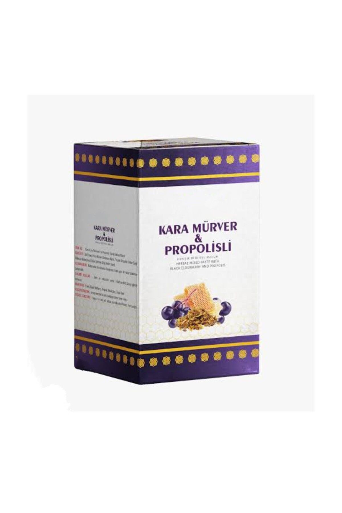 kademgiller çok yaşa rahat ve iyi yaşa ... 2016 Kademgiller Kara Mürver & Propolis Bitkisel Karışımlı Macun 450gr