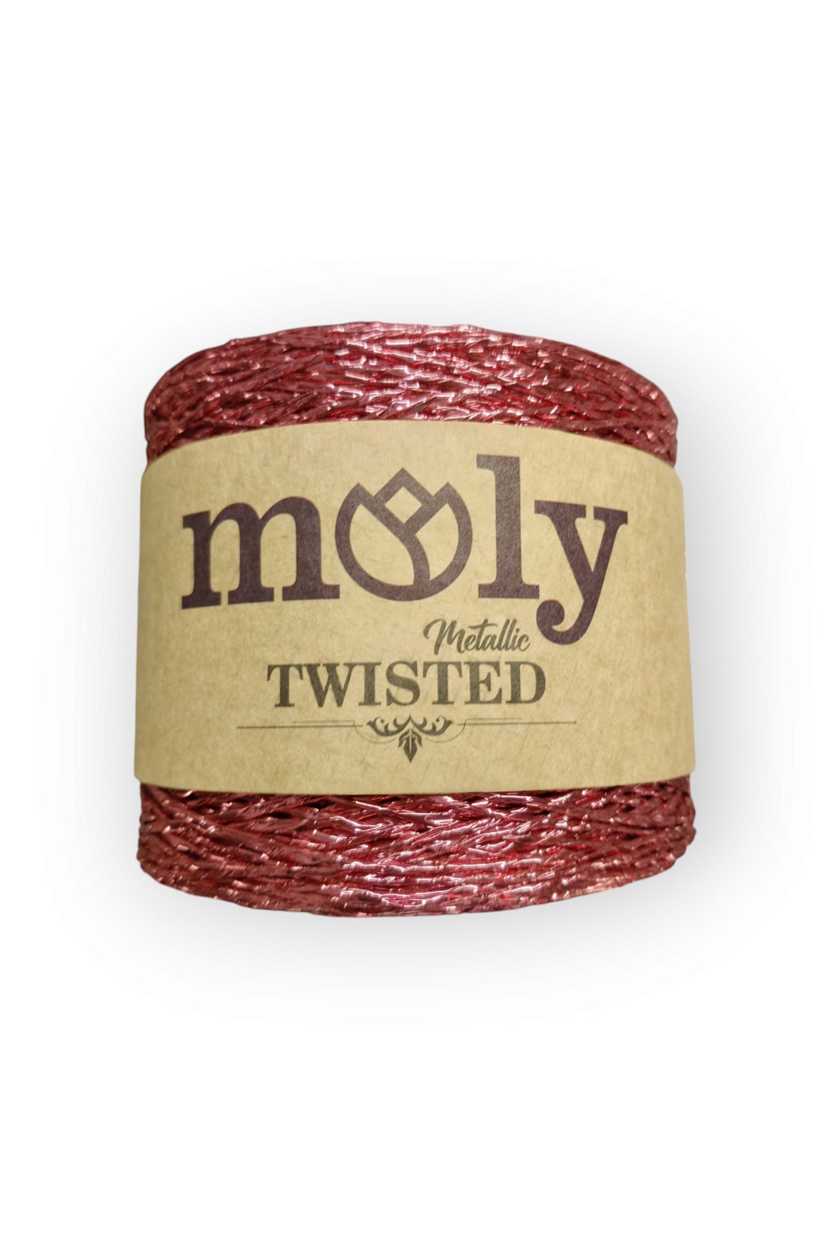 MODA Moly Twisted Metalik rafya ip 200 gr