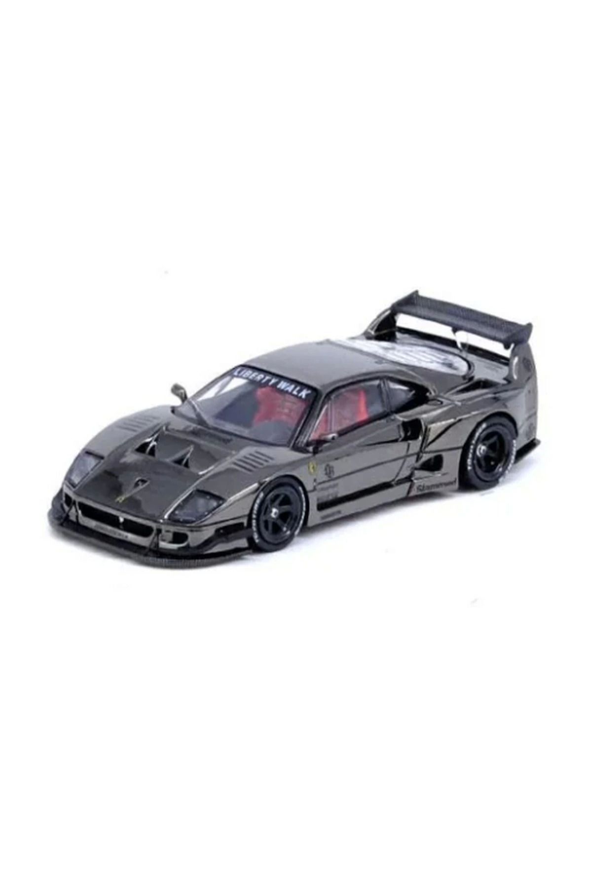 estevia Yeni Estevia Urny  1/64 Lbwk F40 Chrome Black Chase Car Included Company