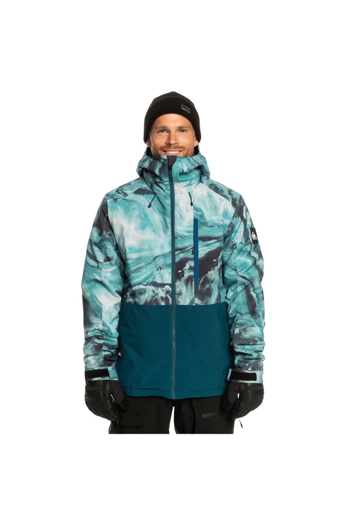 Quiksilver Mıssıon Prınted Block Jk