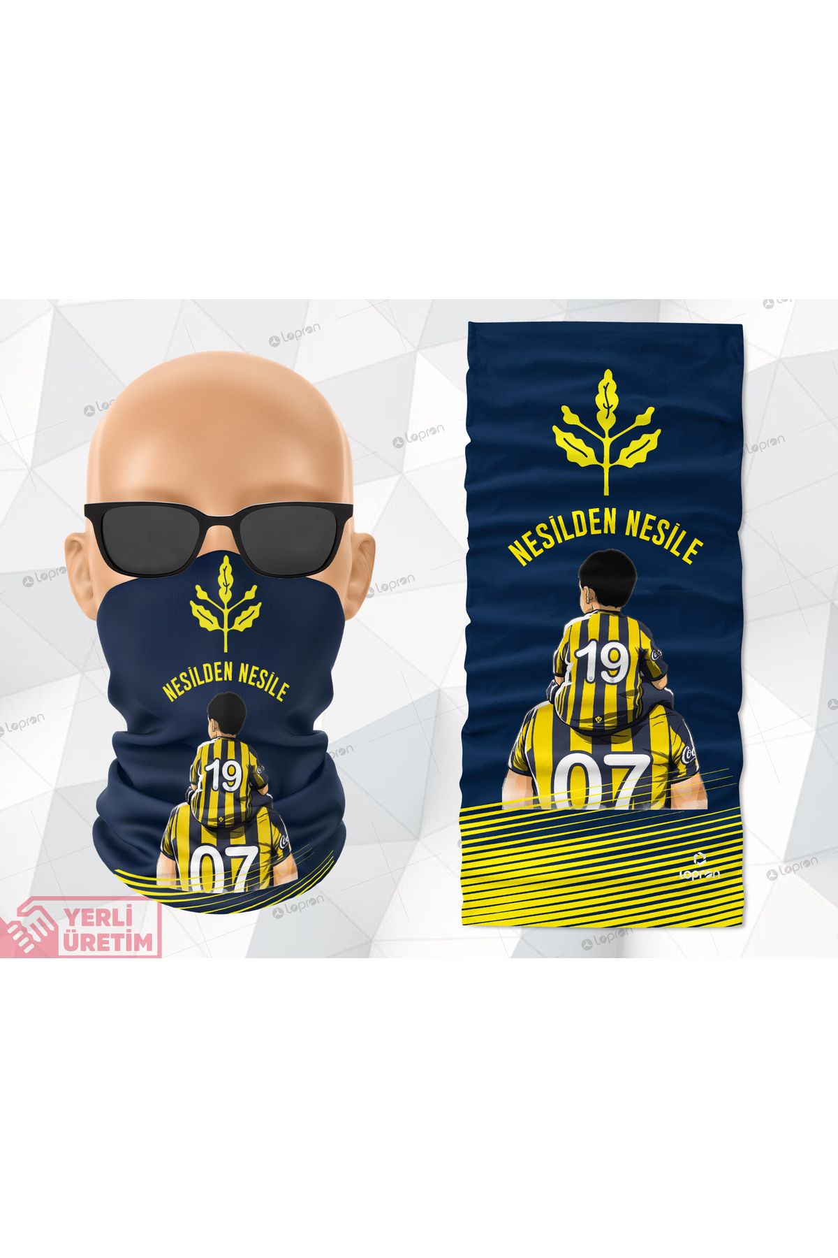 Lopron FB Bandana, FB buff, Taraftar bandana, ultras fener