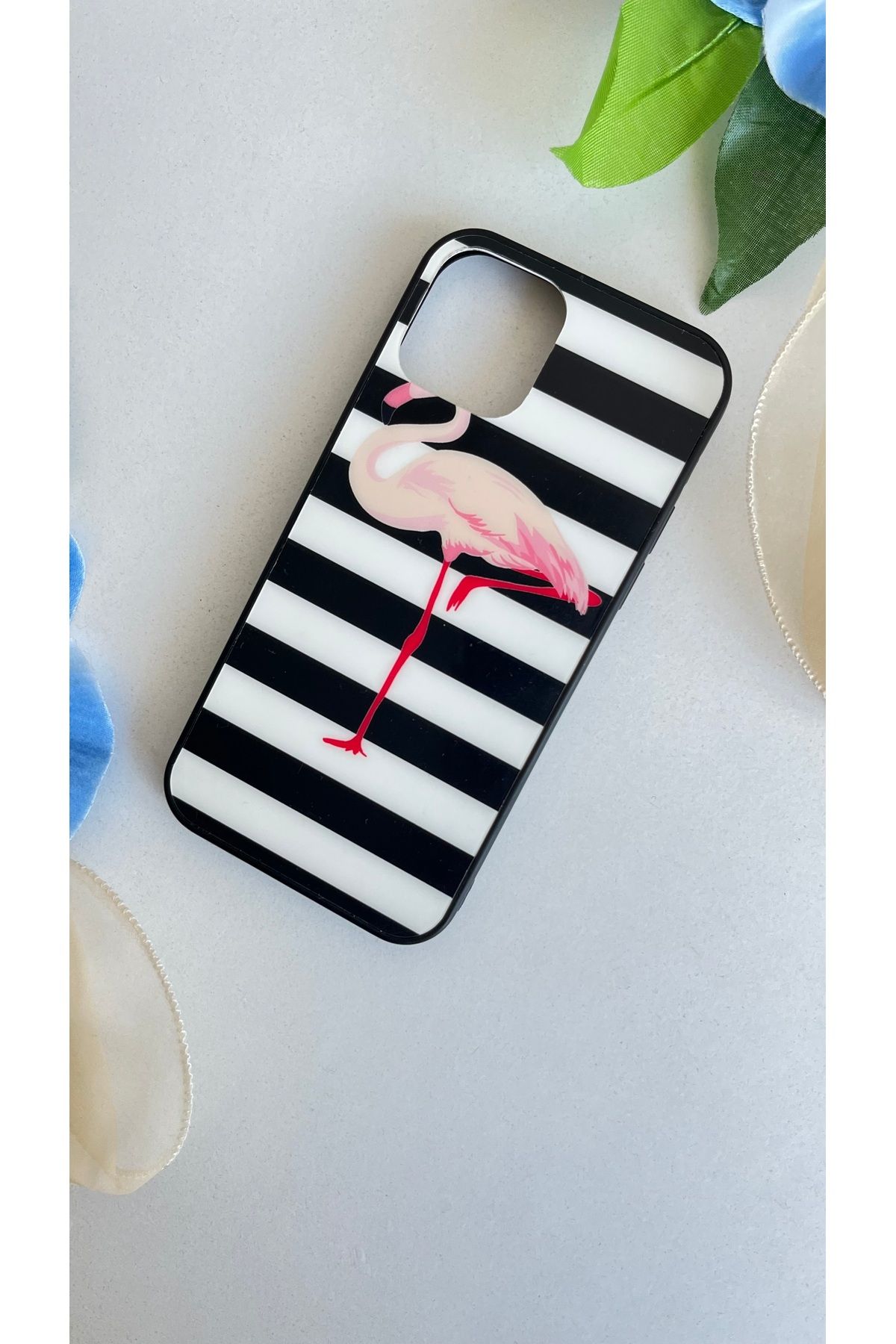 shop Iphone 12 12 Pro Uyumlu Flamingo Desenli Kılıf