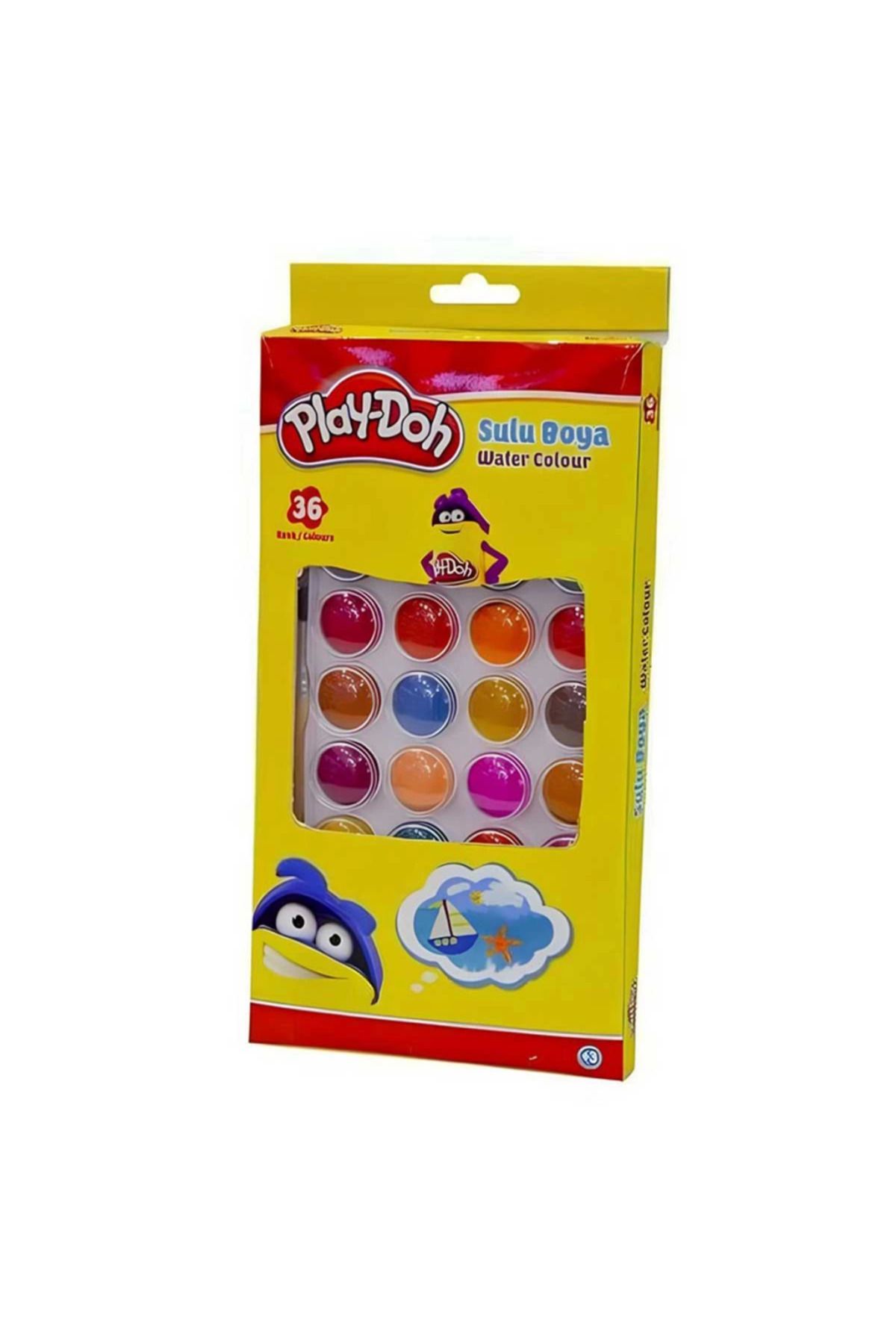 NessiWorld Play-Doh 36 Renk Suluboya 23 mm