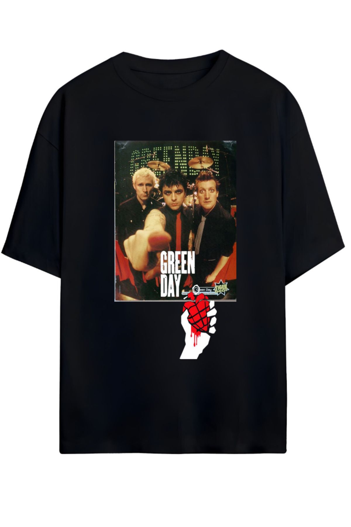 MAGORS GREEN DAY YENİ SEZON UNISEX OVERSIZE PAMUKLU T-SHIRT