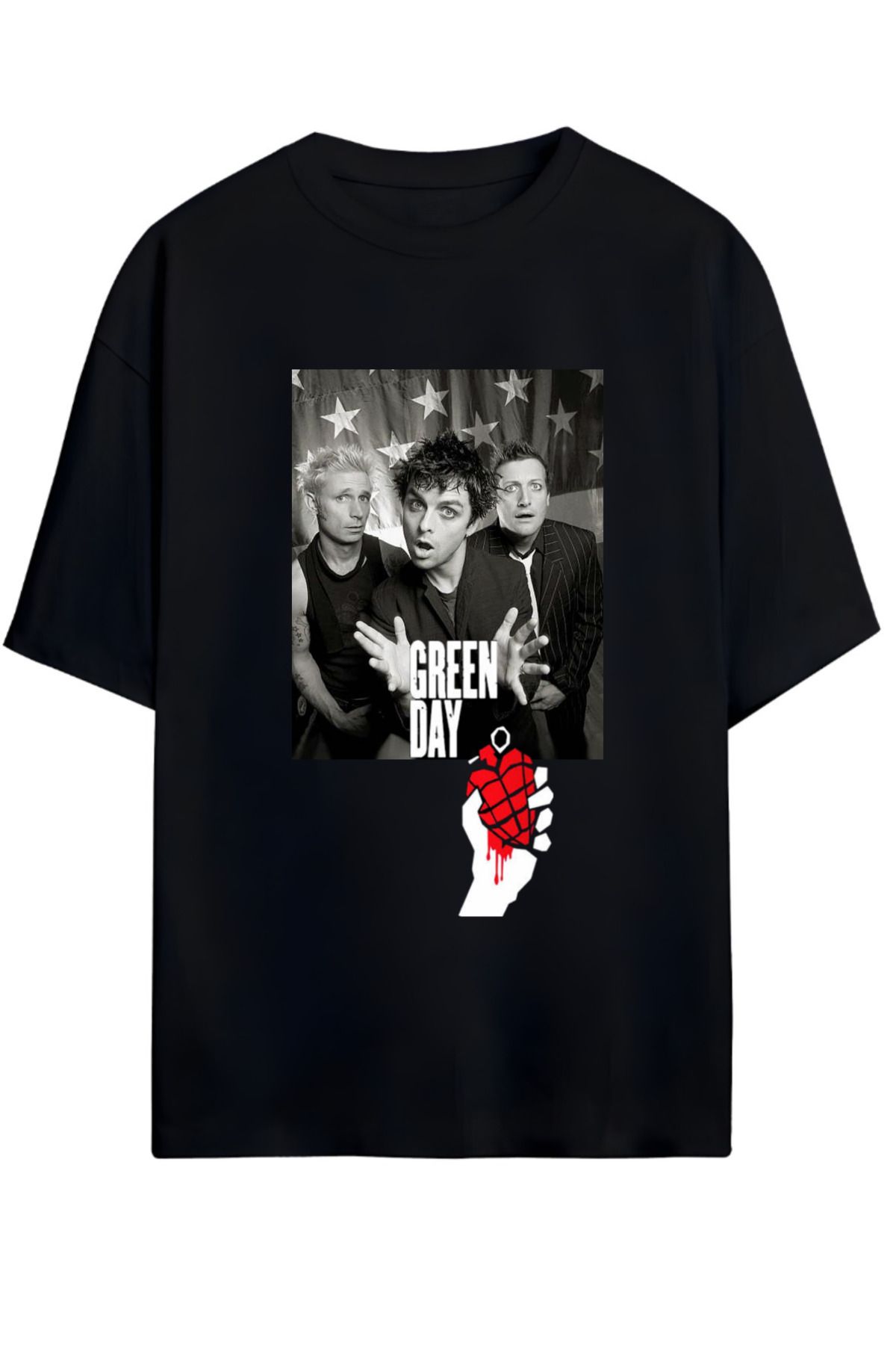 MAGORS GREEN DAY YENİ SEZON UNISEX OVERSIZE PAMUKLU T-SHIRT