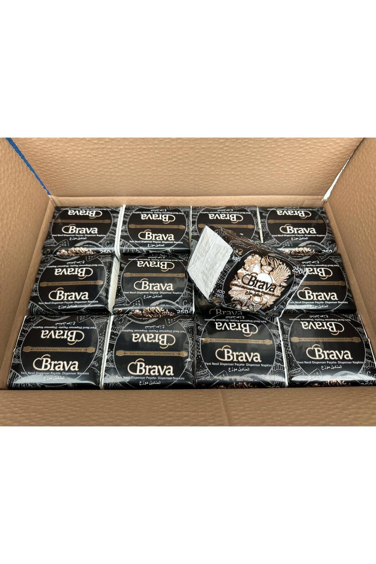 Koçal Masaüstü Tek Çek Çek Kağıt Dispenser Peçete - 2 Kat - 250 Adetlik 24 Paket / Koli — Koksal Pack — Kağıt Peçete (3)