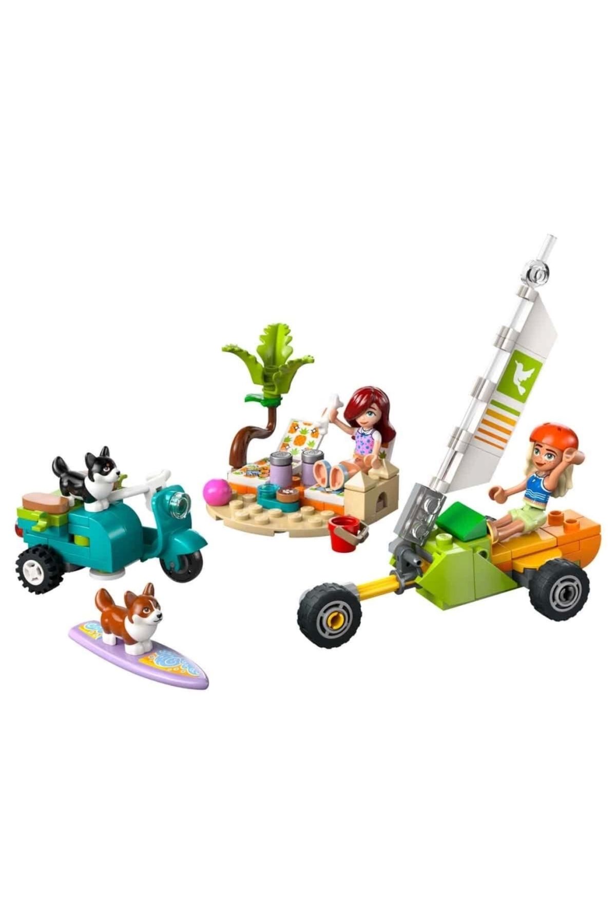 TWOX Çocuk LEGO Friends Sörfçü Köpekler ve Scooter Macerası 42641